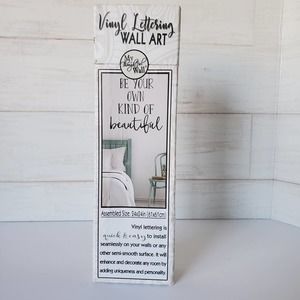 Vinyl Lettering Wall Art